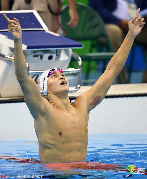 孙杨200米自由泳里约